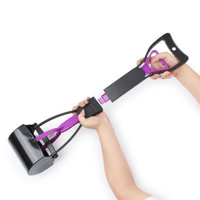 Pince hygiénique  à long manche -Ramassage facile pour déjections de chien et chat