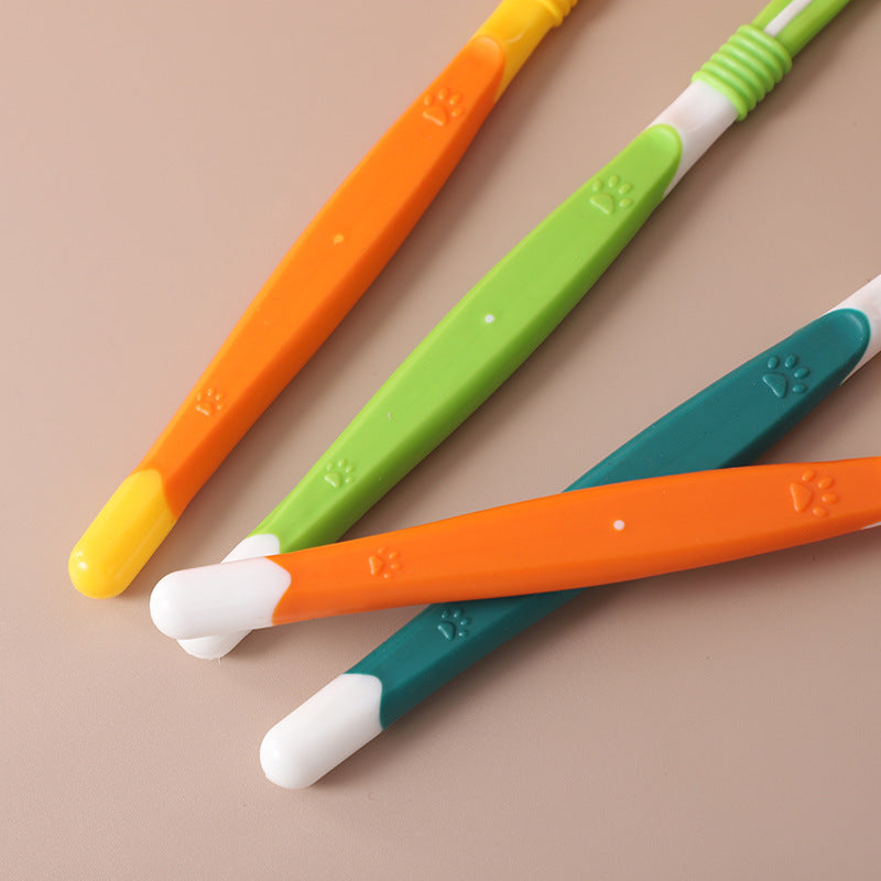 Brosse à dents pour chien et chat -Hygiène  buccal facile
