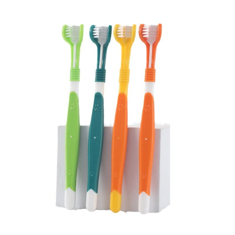 Brosse à dents pour chien et chat -Hygiène  buccal facile