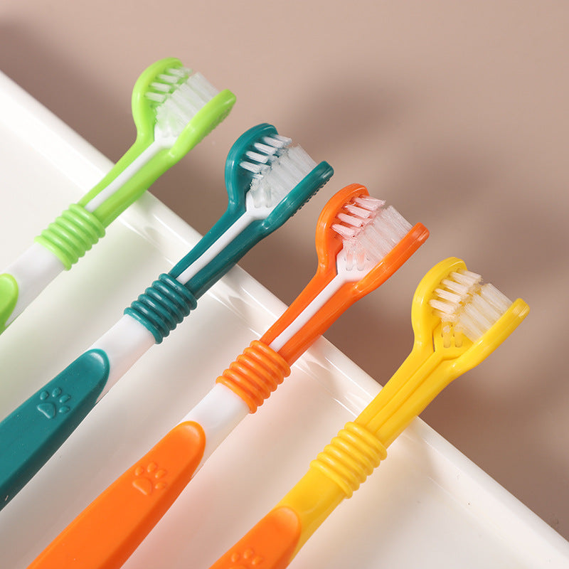 Brosse à dents pour chien et chat -Hygiène  buccal facile