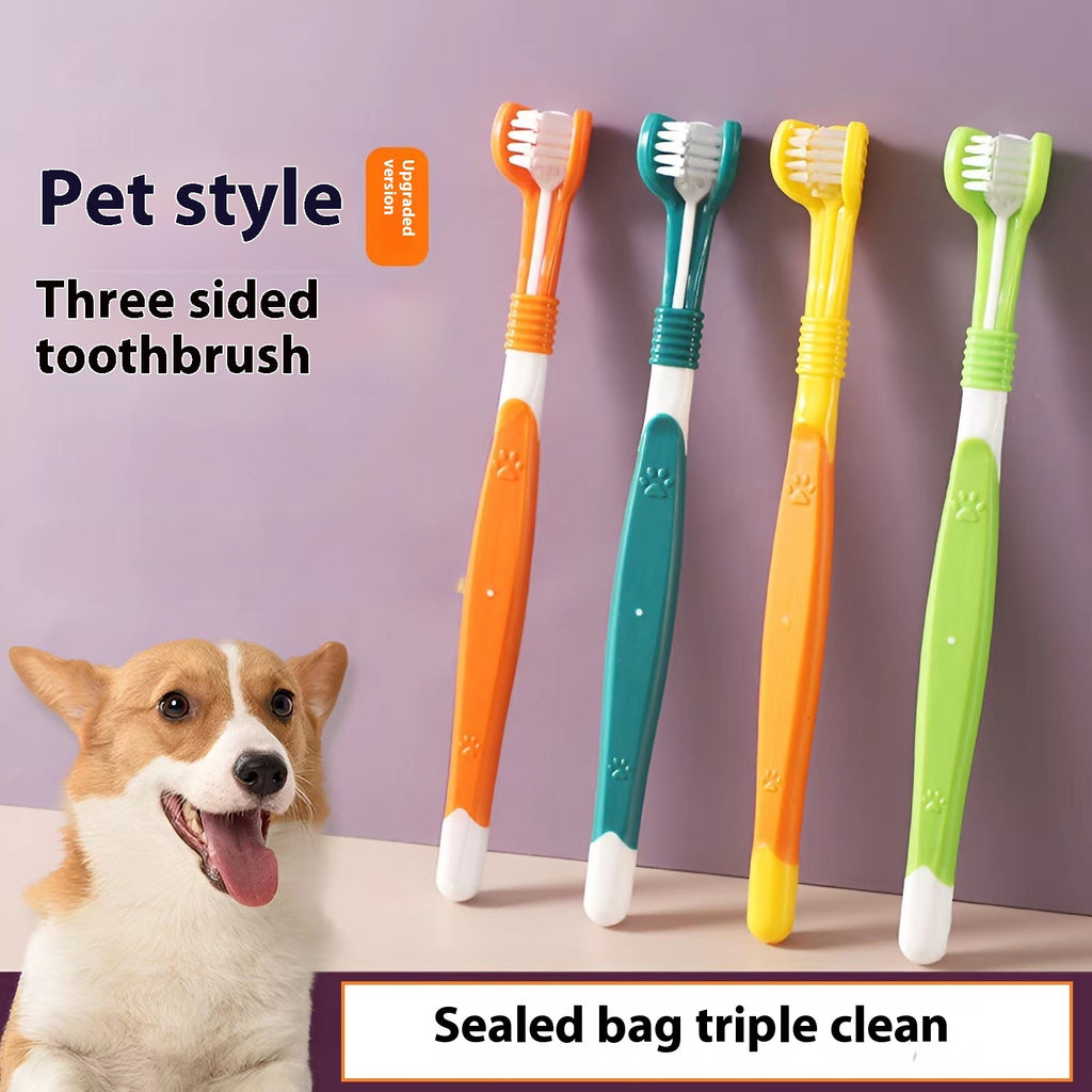 Brosse à dents pour chien et chat -Hygiène  buccal facile